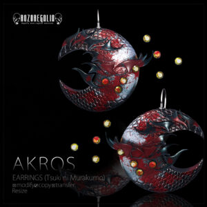 ROZOREGALIA - AKROS EARRINGS