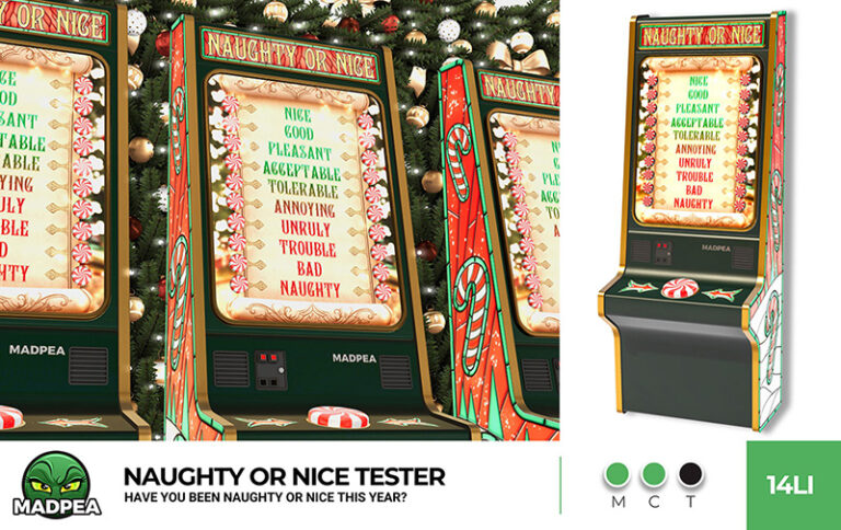 MadPea Naughty or Nice Tester