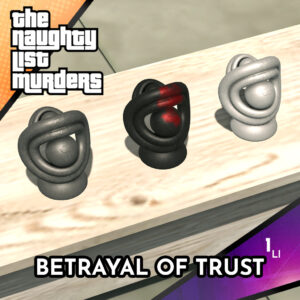 MadPea Betrayal of Trust - Prize ad