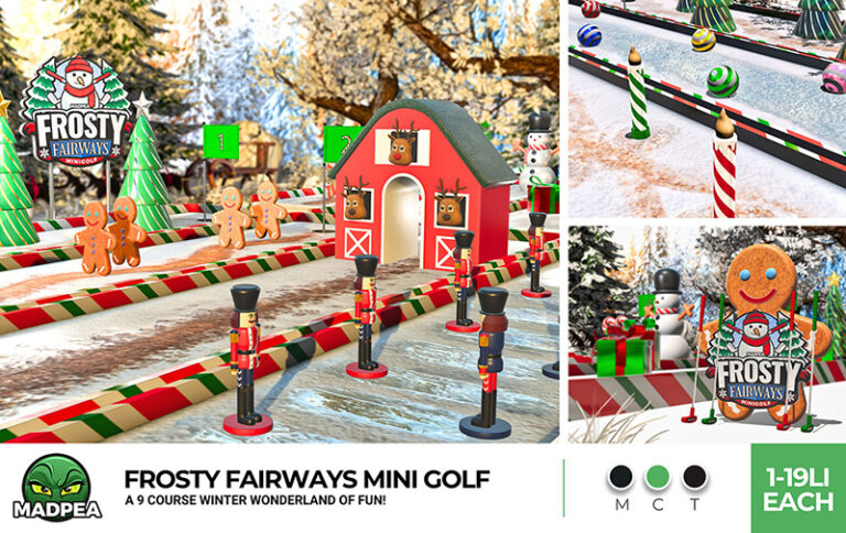 MadPea Frosty Fairways Mini Golf