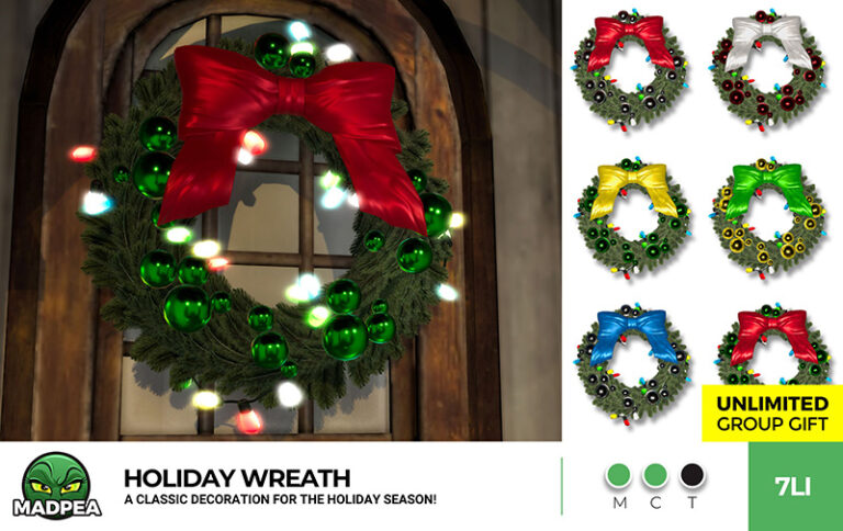 MadPea Holiday Wreath - Unlimited GG