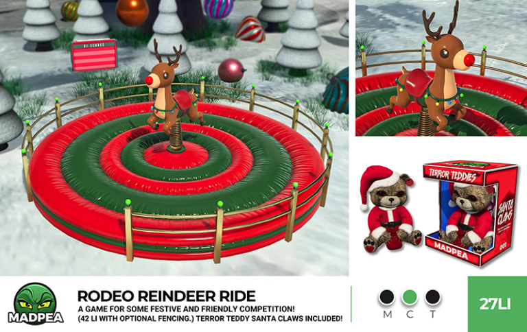 MadPea Rodeo Reindeer Ride