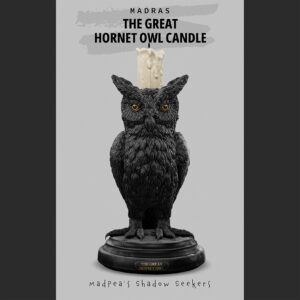 MADRAS The Great Hornet Owl Candle