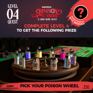 Level 4 - MadPea Pick Your Poison Wheel