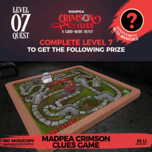 Level 7 - MadPea Crimson Clues Game