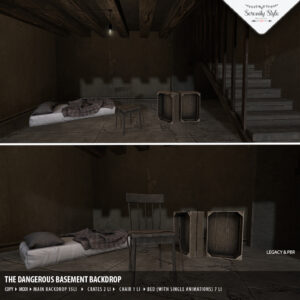 Serenity Style - The dangerous basement backdrop Prize