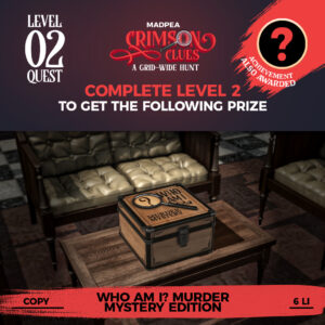 Level 2 - MadPea Who Am I Murder Mystery Edition