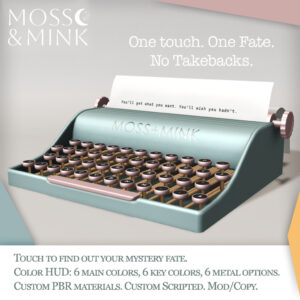 Moss&Mink Typewriter Of Fates Prize AD_1024