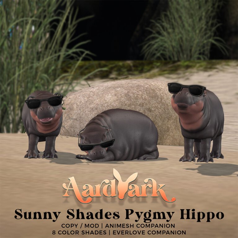 Aardvark - Sunny Shades Pygmy Hippo