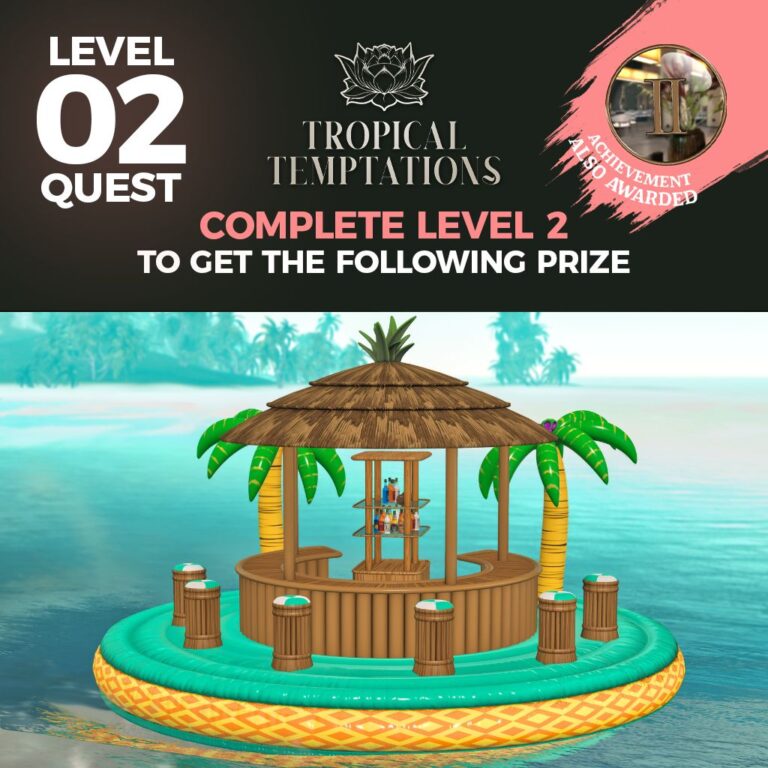 MadPea Inflatable Tiki Bar - Prize ad