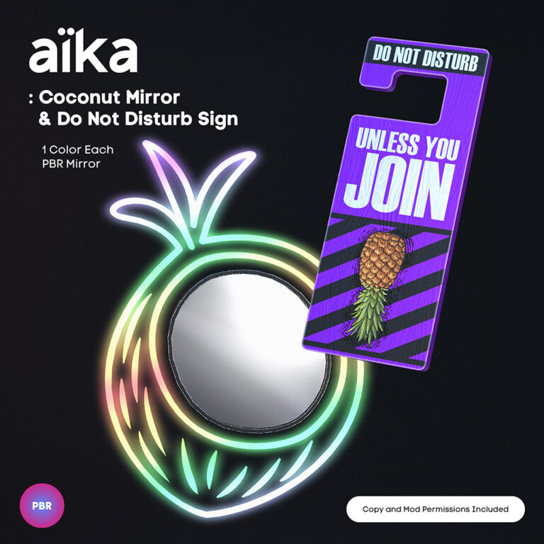 aika - coconut mirror & do not disturb
