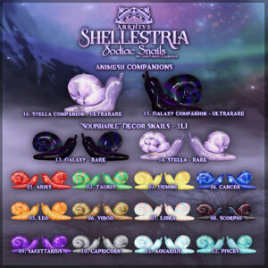 Arkhive - Shellestria - Zodiac Snails Gacha Key