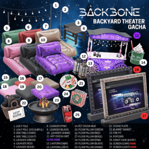 BackBone Backyard Theater Gacha