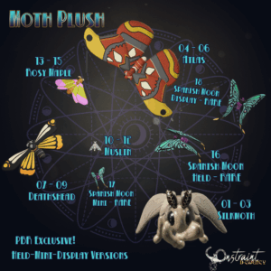 [CON] Moth Plush - Gacha Key