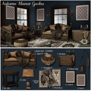 Dreamland Designs - Autumn_Manor_Gacha Key