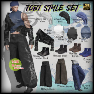 Gild Tobi style set Gacha Key