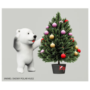 InkMe Snowy Polar Hugs Vault Prize