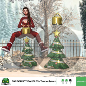 MadPea Big Bouncy Baubles - Tannenbaum - Square - 1