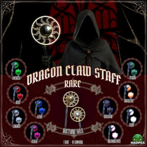 MadPea Dragon Claw Staff - 1