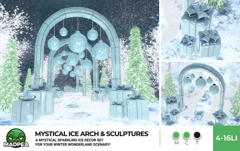 MadPea Ice Arch - 3 Photo Layout