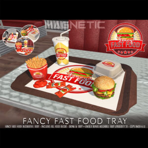 Magnetic - FancyFastFoodTray Vault Prize