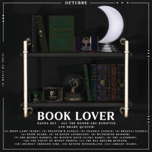 Octubre - Book Lover - Gacha Key