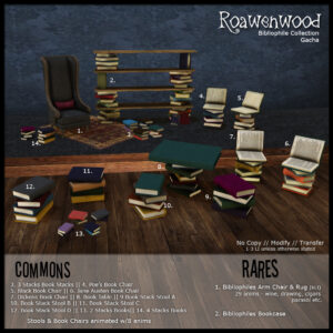 Roawenwood - Bibliophile Collection Gacha Key