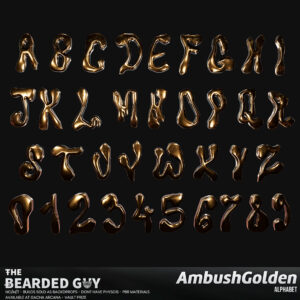 The Bearded Guy - Ambush Golden Alphabet - VAULT PRIZE
