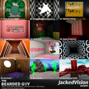 The Bearded Guy - Jacked Visions Backdrop Gacha Key