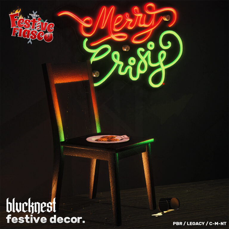 blvcknest holiday ruined festivedecor