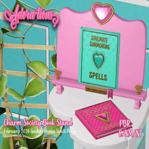 Adora-tions - Charm Society Book Stand  Vault Prize