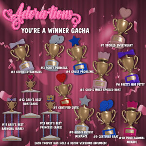 Adora-tions - You're A Winner Gacha Ad