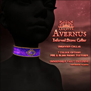 Arkhive - Avernus - Infernal Stone Collar  Vault Prize