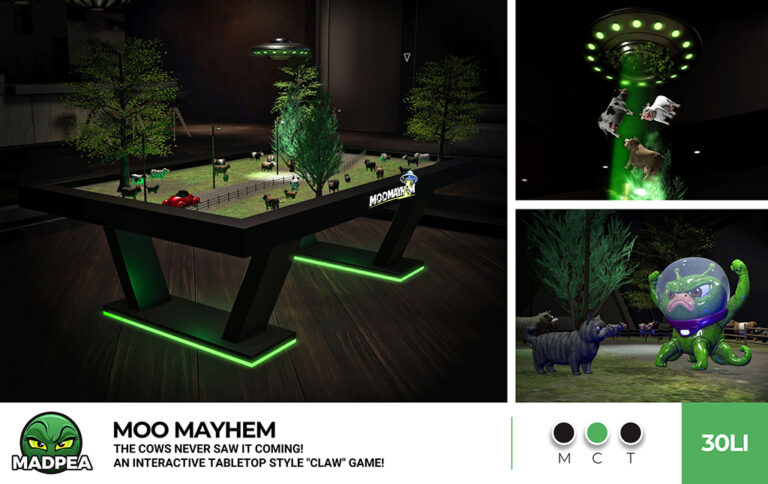 MadPea Moo Mayhem - 3 Photo Layout