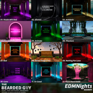 The Bearded Guy - EDM Nights Backdrops - GACHA