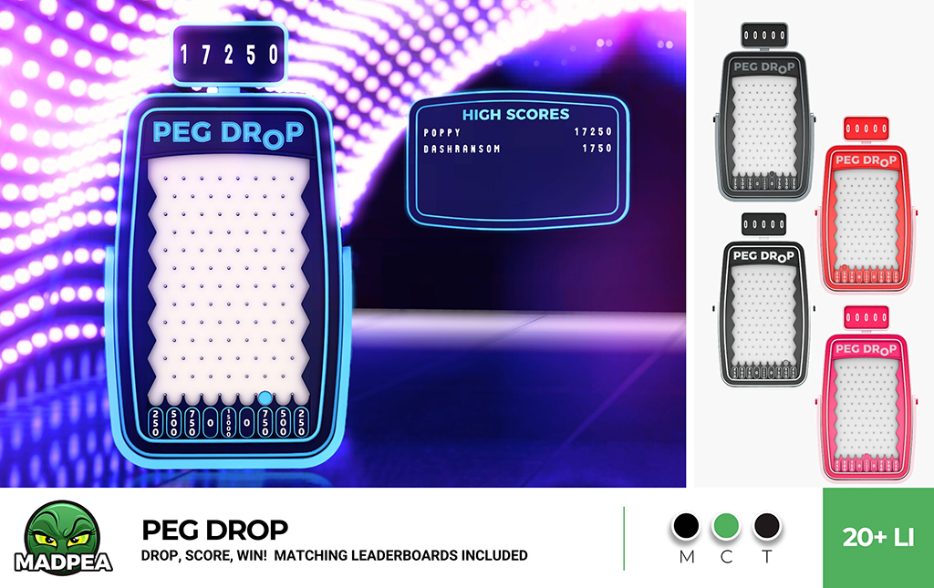 MadPea Peg Drop - 1024