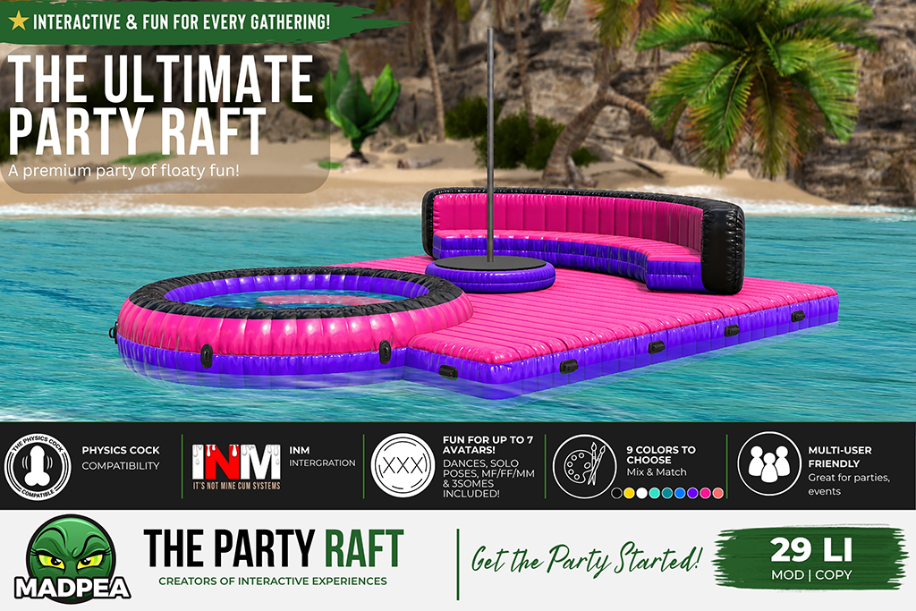 MadPea The Party Raft - 1024