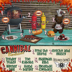 [Beloved Bones] Cannibal Barbecue - Gacha AD