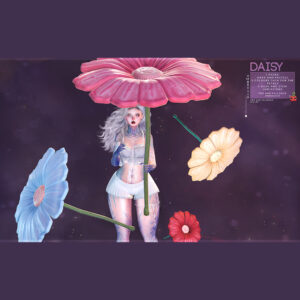 Cubic Cherry - Daisy Umbrellas
