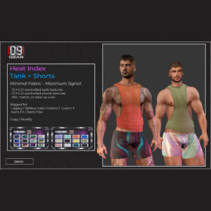 D9 Gear - Heat Index Tank + Shorts Pack