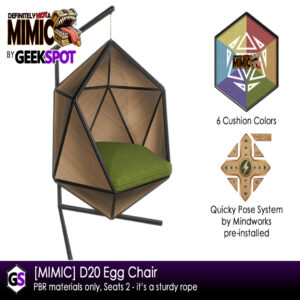 GS MIMIC D20 chair ad