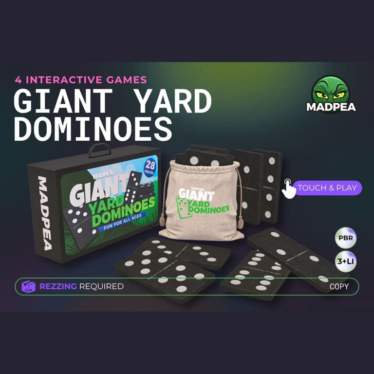 Madpea Giant Yard Dominoes