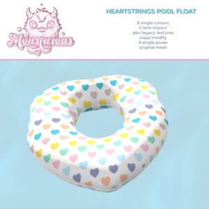 {Monstarous} Heartstrings Pool Float Set
