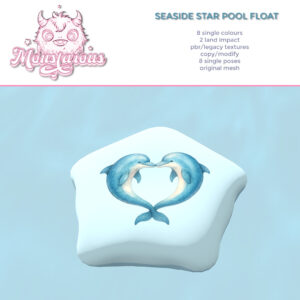 {Monstarous} Seaside Star Pool Float Set