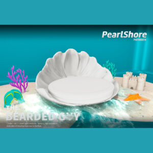 The Bearded Guy - Pearl Shore Backdrop - MADPEA