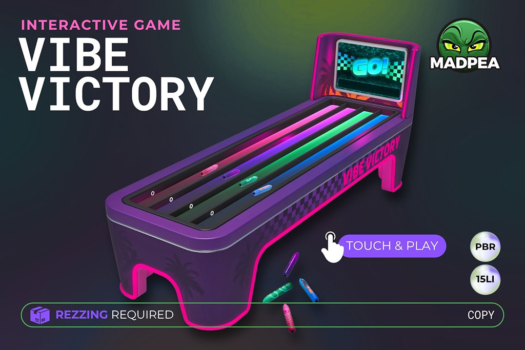 MadPea Vibe Victory - In-World Ad