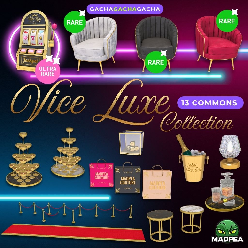 MadPea Vice Luxe Collection - Gacha Ad