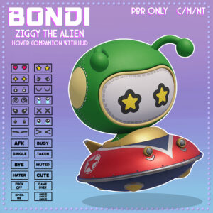 BONDI . Ziggy The Alien AD