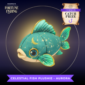 Common Prize Celestial Fish Plushie Aurora