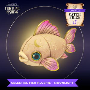 Common Prize Celestial Fish Plushie Moonlight